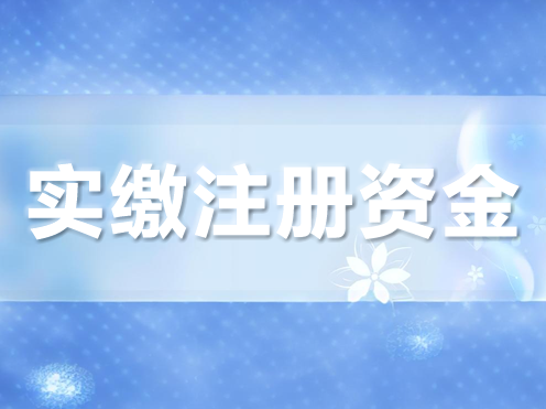 專利實繳注冊資金