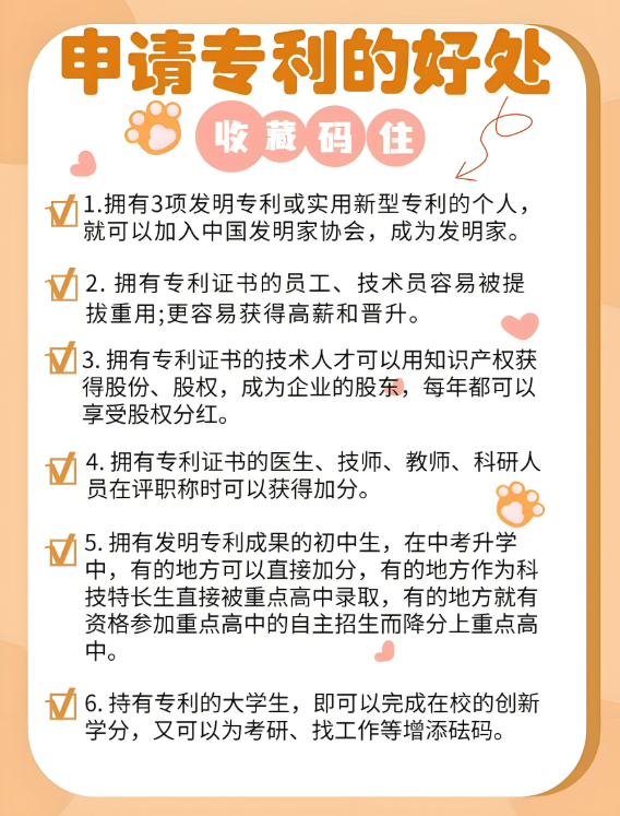個(gè)人專(zhuān)利的好處